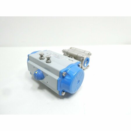 Jamesbury Pneumatic Stainless Threaded 1-1/2 in. Npt Ball Valve 4B 3600 XTB2